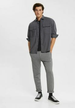 Edc By Esprit Shirt - Dark Grey -edc by Esprit Shop e4fc55c3b6a3461ca98e7d47645aec6e