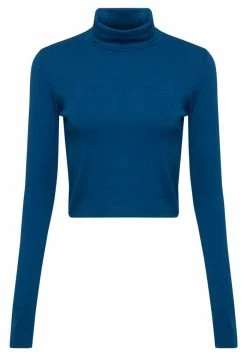 Edc By Esprit MIT ROLLKRAGEN - Long Sleeved Top - Petrol Blue 12 Edc By Esprit MIT ROLLKRAGEN - Long Sleeved Top - Petrol Blue -edc by Esprit Shop e58fcc66014b4f6ea52eae1a7856de0f