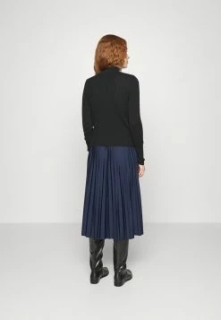 Edc By Esprit MOCK NECK SWEATER - Jumper - Black -edc by Esprit Shop e5bcc55b0a604d469692d84f78a9717a