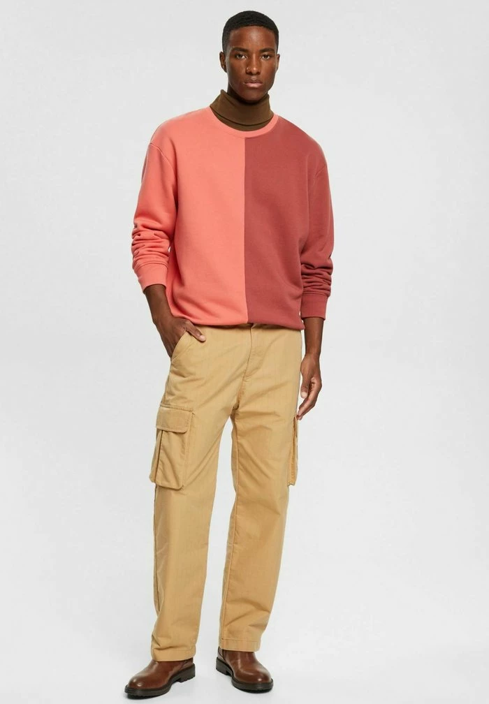 Edc By Esprit Sweatshirt - Coral 2 Edc By Esprit Sweatshirt - Coral - Image 2