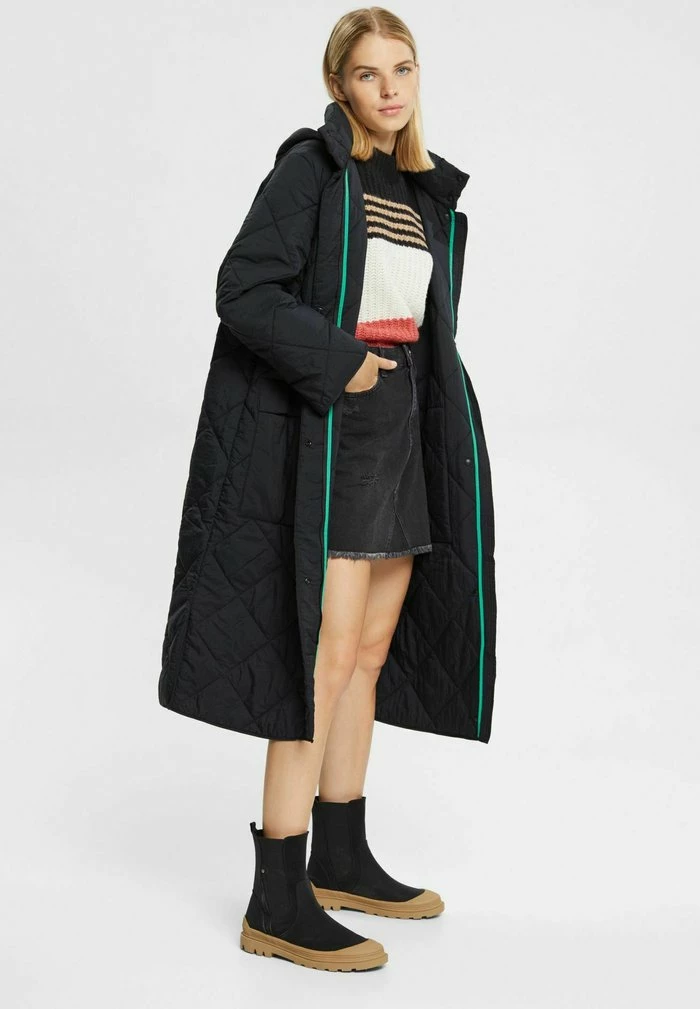 Edc By Esprit Denim Skirt - Black 6 Edc By Esprit Denim Skirt - Black - Image 6