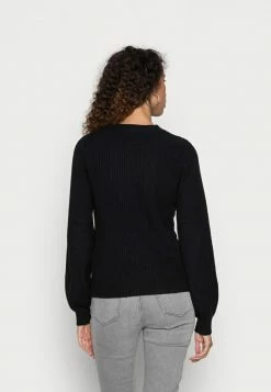 Edc By Esprit FITTED PUFFY - Jumper - Black -edc by Esprit Shop e7667d14e2334600b98f40277810ca7a