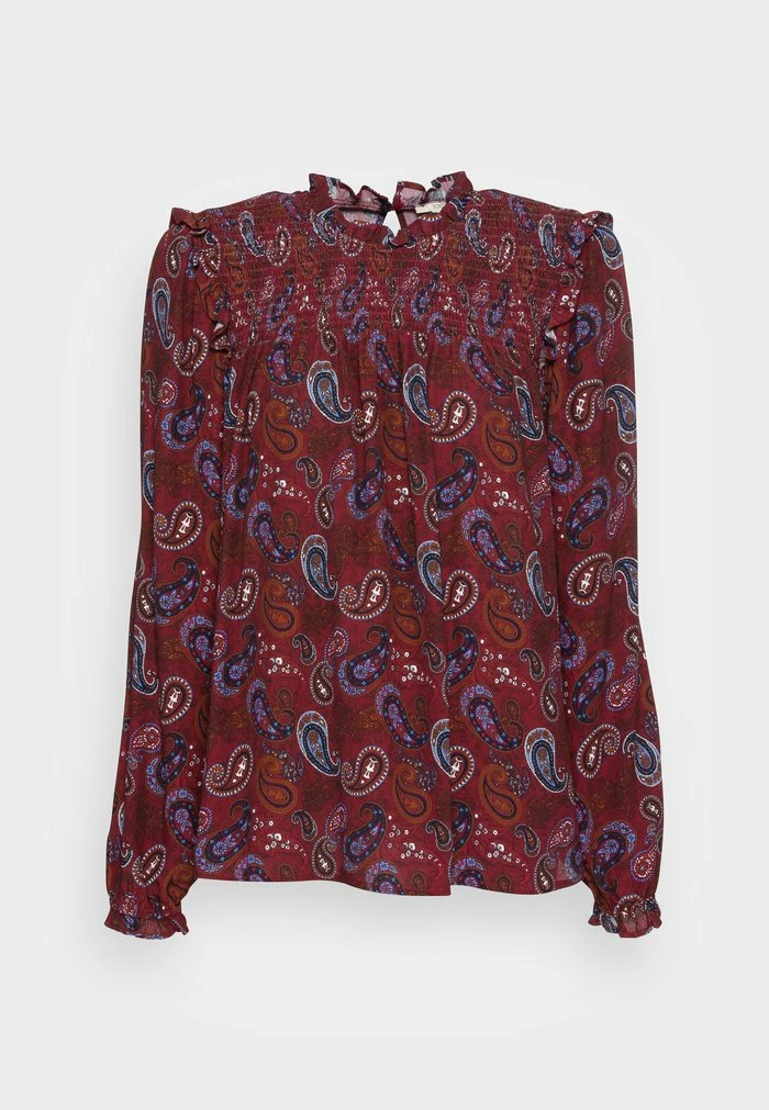 Edc By Esprit Blouse - Dark Red 4 Edc By Esprit Blouse - Dark Red - Image 4