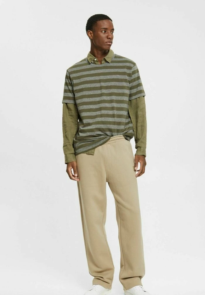 Edc By Esprit REGULAR FIT - Print T-shirt - Dark Khaki 5 Edc By Esprit REGULAR FIT - Print T-shirt - Dark Khaki - Image 5