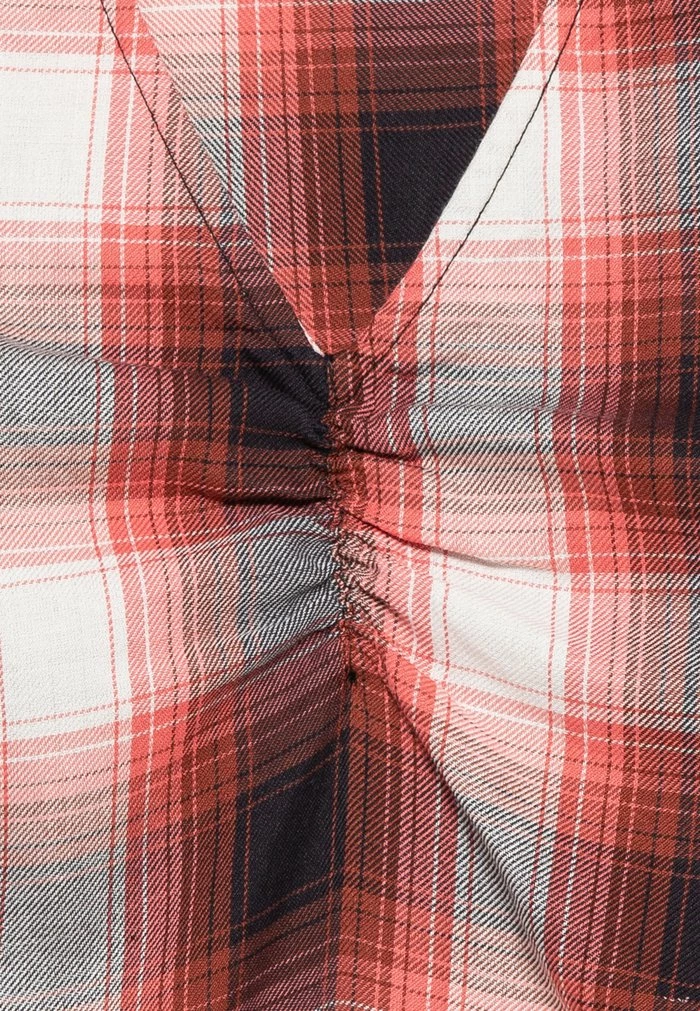 Edc By Esprit CHECK BLOUSE - Blouse - Cinnamon 3 Edc By Esprit CHECK BLOUSE - Blouse - Cinnamon - Image 3