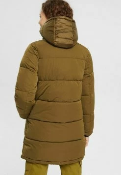 Edc By Esprit Winter Coat - Khaki Green -edc by Esprit Shop e978160ce2a14861937d0611b66222f1