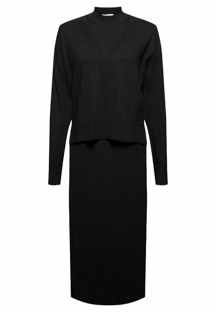Edc By Esprit Jumper Dress - Black 7 Edc By Esprit Jumper Dress - Black - Image 7