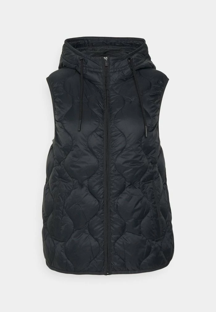 Edc By Esprit Waistcoat - Black 4 Edc By Esprit Waistcoat - Black - Image 4