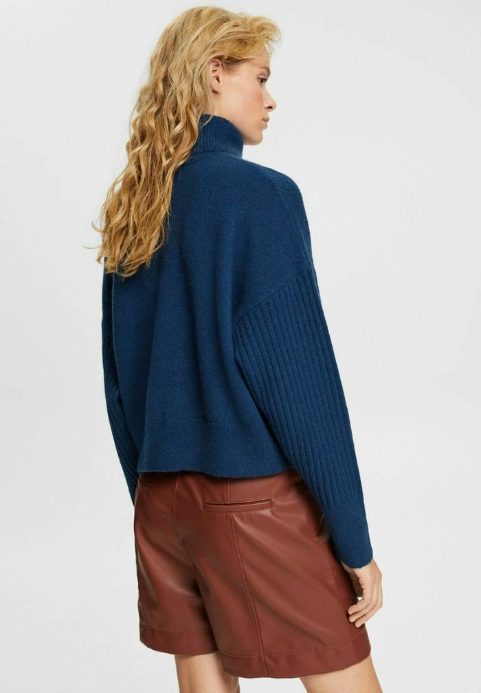 Edc By Esprit Jumper - Petrol Blue 3 Edc By Esprit Jumper - Petrol Blue - Image 3