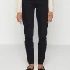 Edc By Esprit MEDIUM RISE - Jeans Skinny Fit - Black