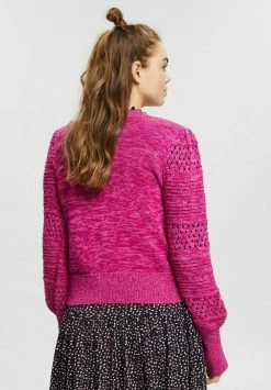 Edc By Esprit MIT -ELEMENTEN - Jumper - Pink Fuchsia -edc by Esprit Shop ed64c86070ae4c2e9b26f6b960e36ec7