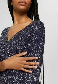 Edc By Esprit Blouse - Navy Blue 7 Edc By Esprit Blouse - Navy Blue -edc by Esprit Shop ed6f64197ee84275accac9c216376ab9