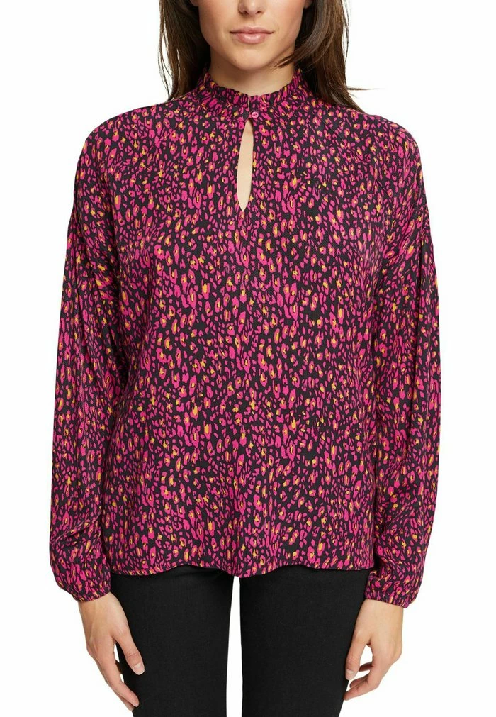 Edc By Esprit Blouse - New Pink Fuchsia 5 Edc By Esprit Blouse - New Pink Fuchsia - Image 5