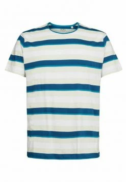 Edc By Esprit MIT STREIFENMUSTER - Print T-shirt - Teal Blue 5 11 Edc By Esprit MIT STREIFENMUSTER - Print T-shirt - Teal Blue 5 -edc by Esprit Shop ef38b0cf898f4b89a726a8818499ffb2