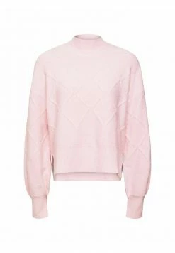Edc By Esprit MIT ARGYLE-MUSTER - Jumper - Light Pink -edc by Esprit Shop ef5b7b5cb9874b0f99e2ef9df80536a0