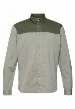 Edc By Esprit REGULAR FIT - Shirt - Dark Khaki -edc by Esprit Shop ef6937796ac2488b92be85b4242e0169