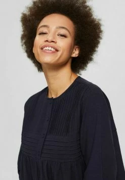 Edc By Esprit Blouse - Navy -edc by Esprit Shop ef8f2b43fc744ecba58f13a4581bd874