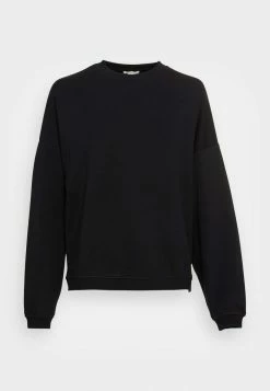 Edc By Esprit COORDINATE CREWNECK - Sweatshirt - Black -edc by Esprit Shop f0e8e37dcdac4ce08ef136e70971c81b