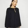 Edc By Esprit LOOSE BLOUSE - Long Sleeved Top - Black
