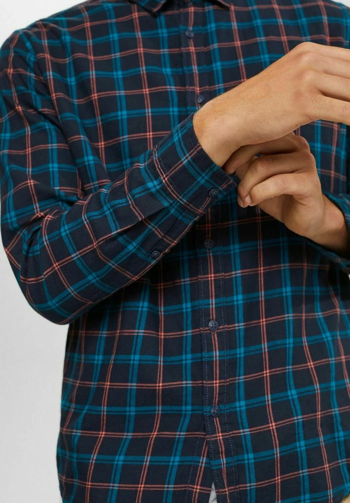 Edc By Esprit REGULAR FIT - Shirt - Navy 4 Edc By Esprit REGULAR FIT - Shirt - Navy - Image 4