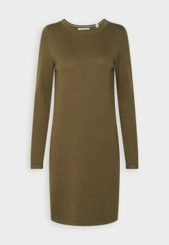 Edc By Esprit DRESS - Jumper Dress - Khaki Green -edc by Esprit Shop f1df0c4cfb094265bb2b89a49d92b79e