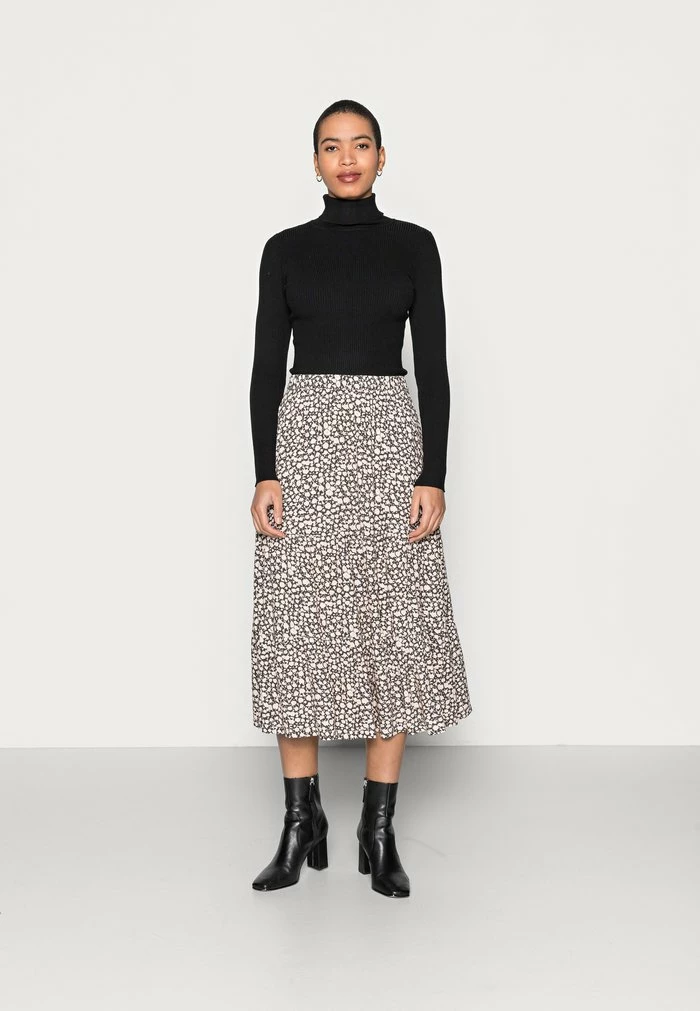 Edc By Esprit A-line Skirt - Dusty Nude 1 Edc By Esprit A-line Skirt - Dusty Nude