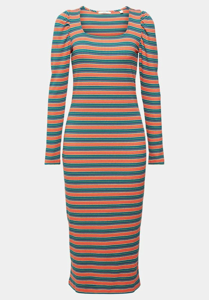 Edc By Esprit VOL SLEEVE - Shift Dress - Coral 6 Edc By Esprit VOL SLEEVE - Shift Dress - Coral - Image 6