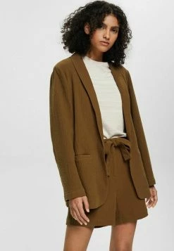 Edc By Esprit Blazer - Khaki Green 14 Edc By Esprit Blazer - Khaki Green -edc by Esprit Shop f4cd09747a154231bf055fd723d65f71