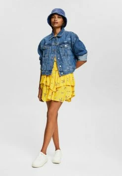 Edc By Esprit LENZING™ ECOVERO™ - Shift Dress - Sunflower Yellow -edc by Esprit Shop f561dc6f3f0343e9af50d8abf4ed1337