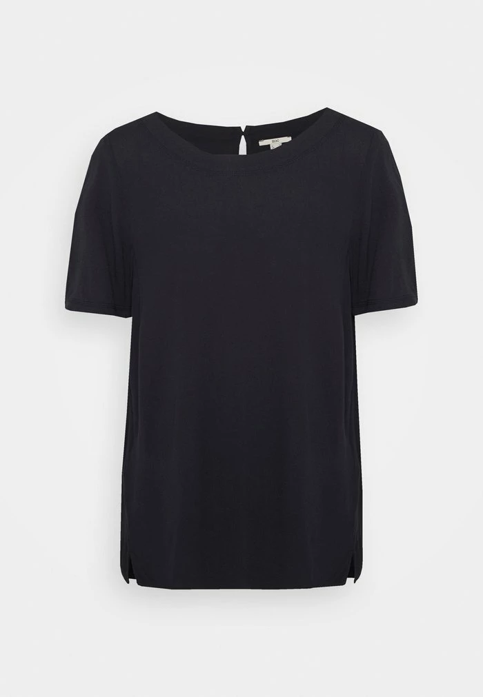 Edc By Esprit BLOUSE - Basic T-shirt - Navy 1 Edc By Esprit BLOUSE - Basic T-shirt - Navy