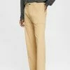 Edc By Esprit Trousers - Cream Beige