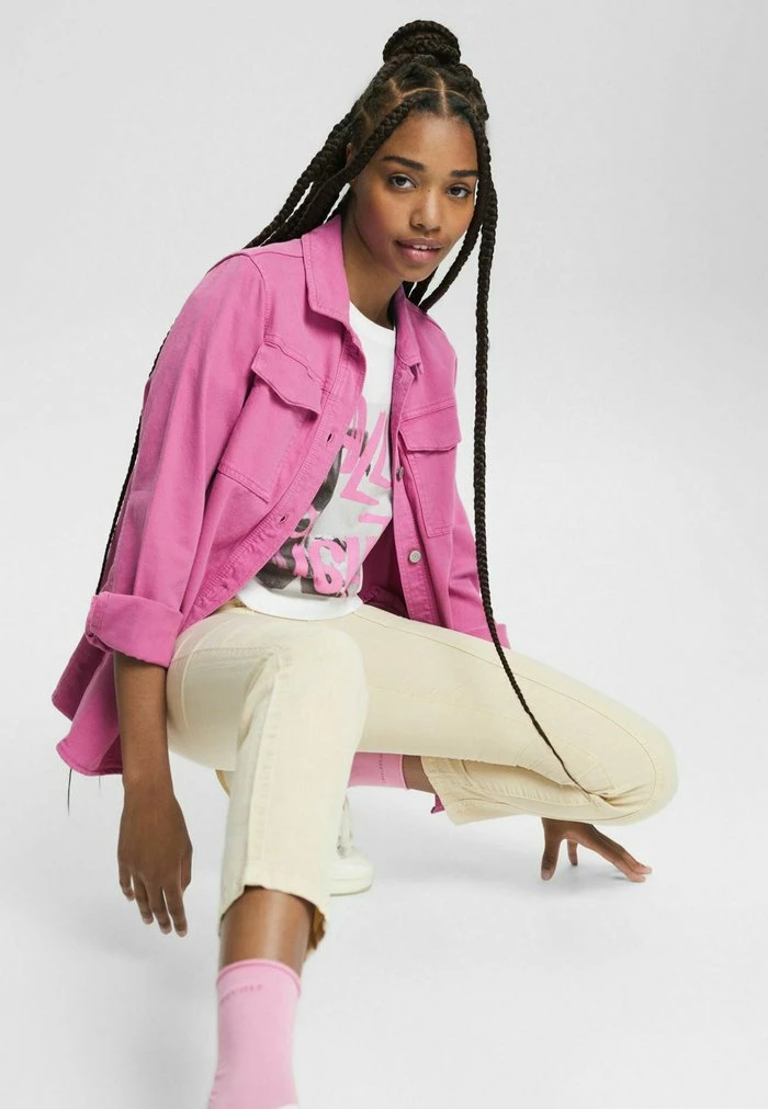 Edc By Esprit Trousers - Sand 7 Edc By Esprit Trousers - Sand - Image 7