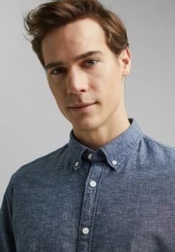 Edc By Esprit Shirt - Navy -edc by Esprit Shop f6f35417ac4747cda5fd5591d40a8d2e