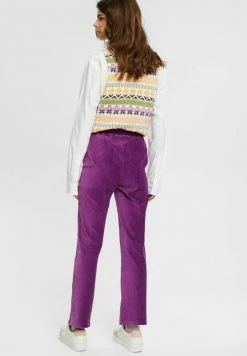 Edc By Esprit Trousers - Violet -edc by Esprit Shop f72c5ab1559345d0875aa0934f143ff6