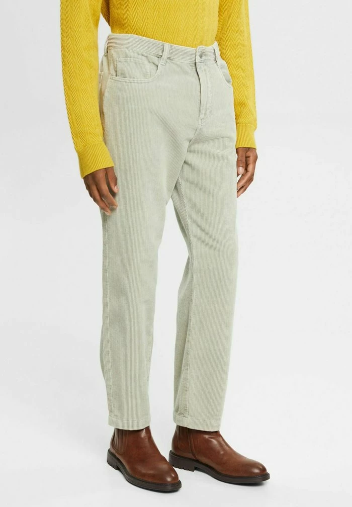 Edc By Esprit WIDE FIT - Trousers - Grey 1 Edc By Esprit WIDE FIT - Trousers - Grey