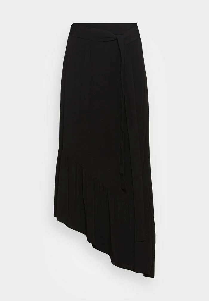 Edc By Esprit Wrap Skirt - Black 4 Edc By Esprit Wrap Skirt - Black - Image 4