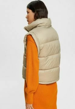 Edc By Esprit Waistcoat - Pale Khaki 9 Edc By Esprit Waistcoat - Pale Khaki -edc by Esprit Shop f891a94736d1468c8b9dcd0db7d64f35