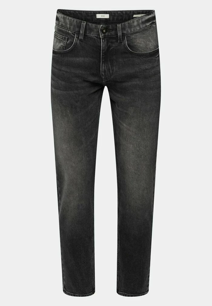 Edc By Esprit OUT STRETCH - Straight Leg Jeans - Black Medium Wash 9 Edc By Esprit OUT STRETCH - Straight Leg Jeans - Black Medium Wash - Image 9