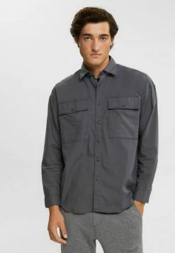 Edc By Esprit Shirt - Dark Grey