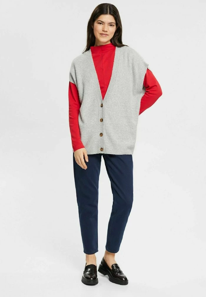 Edc By Esprit LONGSLEEVE - Long Sleeved Top - Dark Red 2 Edc By Esprit LONGSLEEVE - Long Sleeved Top - Dark Red - Image 2