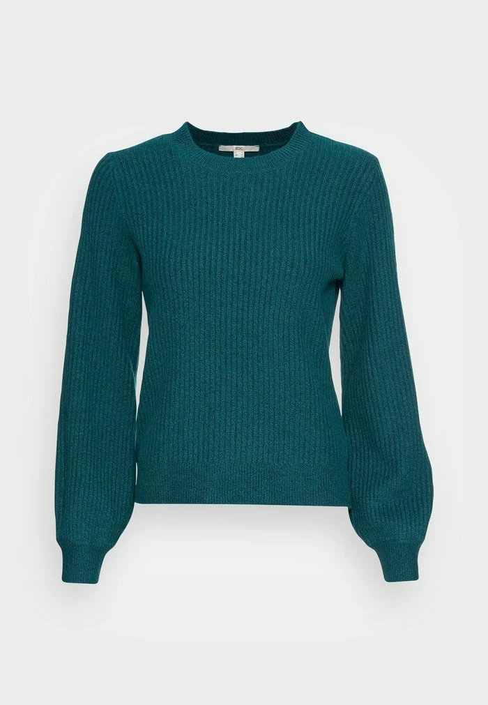 Edc By Esprit FITTED PUFFY - Jumper - Emerald Green 4 Edc By Esprit FITTED PUFFY - Jumper - Emerald Green - Image 4