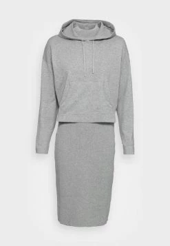 Edc By Esprit Jumper Dress - Medium Grey -edc by Esprit Shop fc16549a09af4ade88865da23590be8d