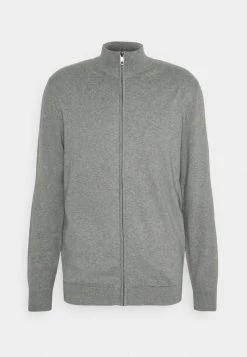 Edc By Esprit FULL ZIP - Cardigan - Medium Grey