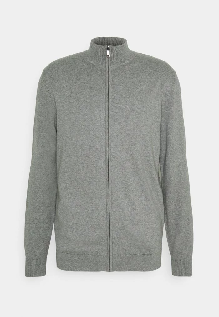 Edc By Esprit FULL ZIP - Cardigan - Medium Grey 1 Edc By Esprit FULL ZIP - Cardigan - Medium Grey