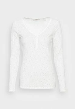 Edc By Esprit POINTELLE - Long Sleeved Top - Off White 8 Edc By Esprit POINTELLE - Long Sleeved Top - Off White -edc by Esprit Shop fc627392422643e881eb2d00cd7ef1f8