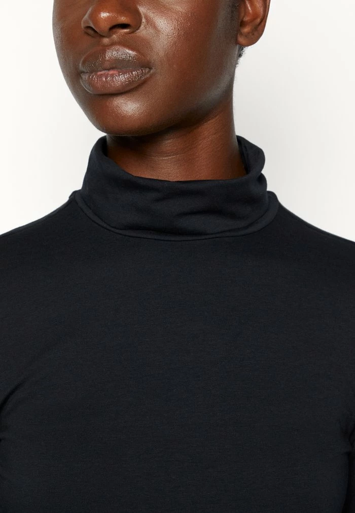 Edc By Esprit TURN UP - Long Sleeved Top - Black 5 Edc By Esprit TURN UP - Long Sleeved Top - Black - Image 5