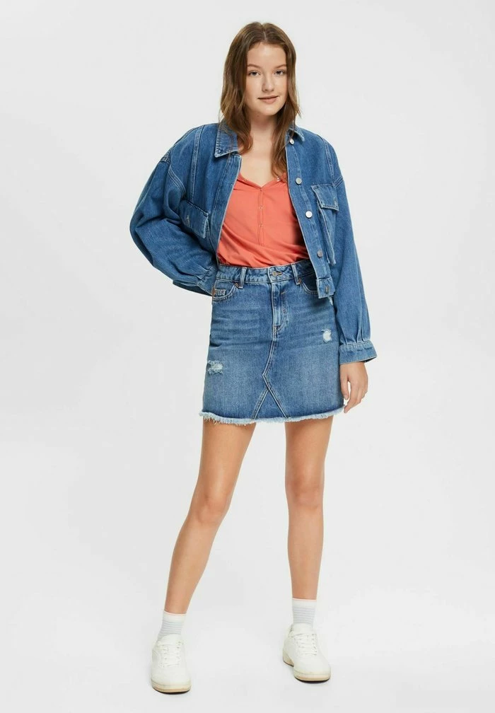 Edc By Esprit MIT HENLEY AUSSCHNITT - Long Sleeved Top - Coral 5 Edc By Esprit MIT HENLEY AUSSCHNITT - Long Sleeved Top - Coral - Image 5