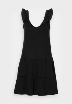 Edc By Esprit Day Dress - Black -edc by Esprit Shop fd4285feec4e4f1e9c95d0e60d57d61c