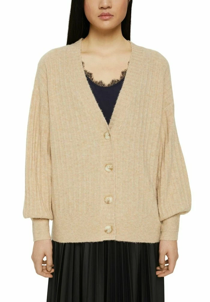 Edc By Esprit Cardigan - Sand 5 Edc By Esprit Cardigan - Sand - Image 5