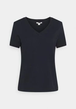 Edc By Esprit VNECK TEE - Basic T-shirt - Navy